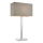 Endon 56707 - Stolní lampa MORETO 1xE27/60W/230V lesklý chrom/šedá