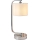 Endon 57917 - Stmívatelná stolní lampa CANNING 1xE14/40W/230V lesklý chrom/bílá