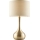 Endon 61191 - Stmívatelná stolní lampa PICCADILLY 1xE14/40W/230V mosaz/béžová