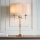 Endon 63648 - Stolní lampa STANFORD 2xE14/40W/230V mosaz/béžová