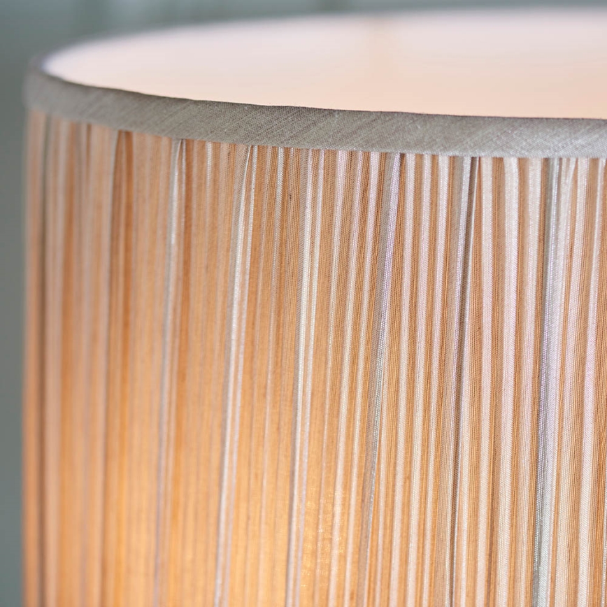 Endon 63648 - Stolní lampa STANFORD 2xE14/40W/230V mosaz/béžová