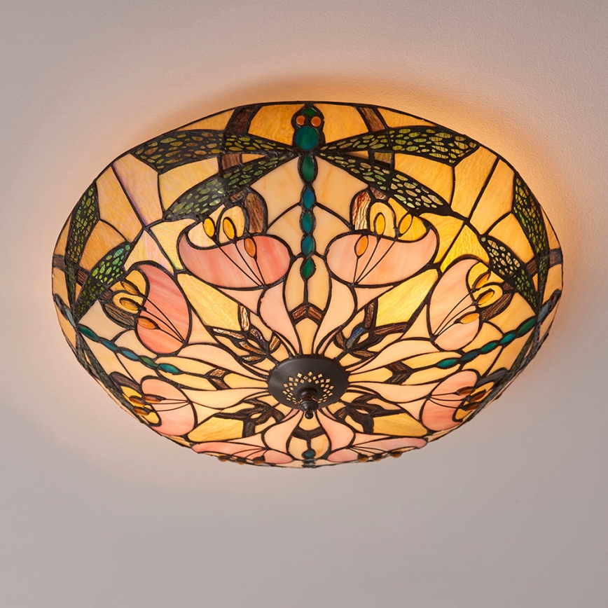 Endon 63922 - Stropní svítidlo ASHTON 2xE27/60W/230V pr. 45 cm