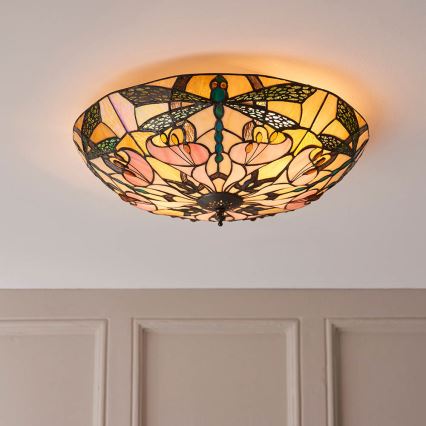 Endon 63922 - Stropní svítidlo ASHTON 2xE27/60W/230V pr. 45 cm