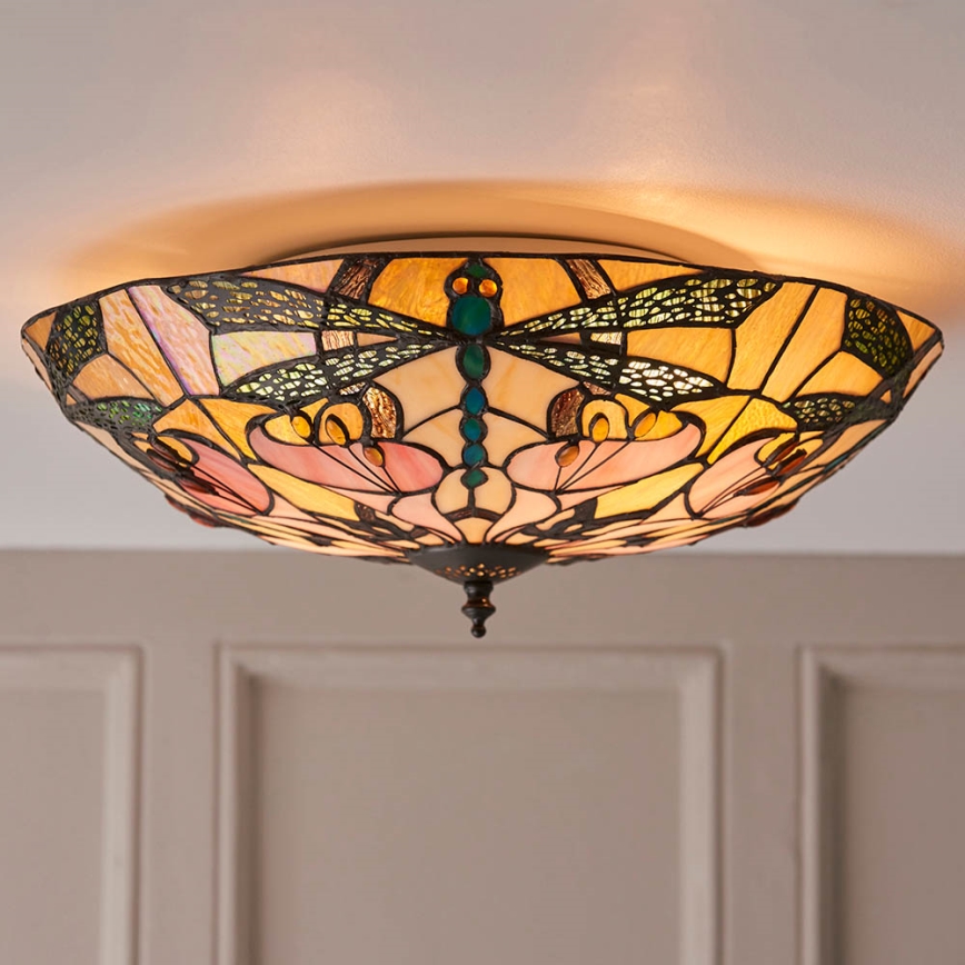 Endon 63922 - Stropní svítidlo ASHTON 2xE27/60W/230V pr. 45 cm