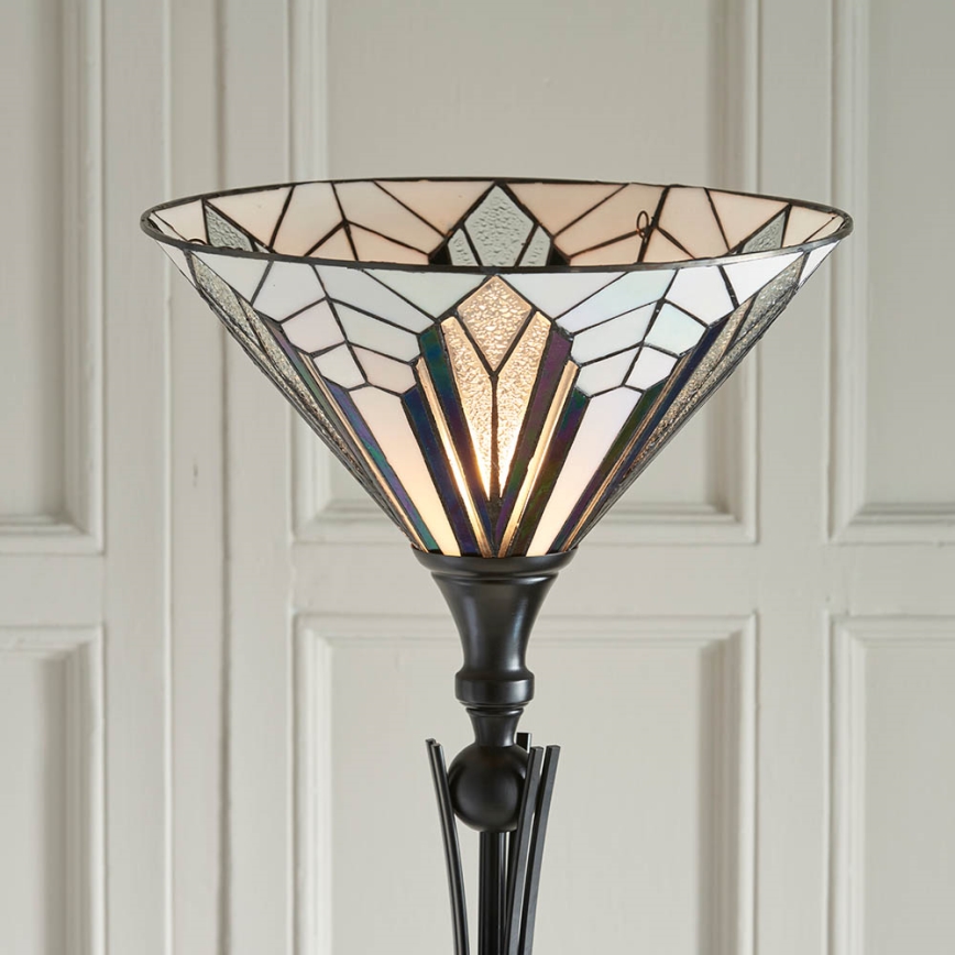 Endon 63933 - Stojací lampa ASTORIA 1xE27/60W/230V pr. 40 cm
