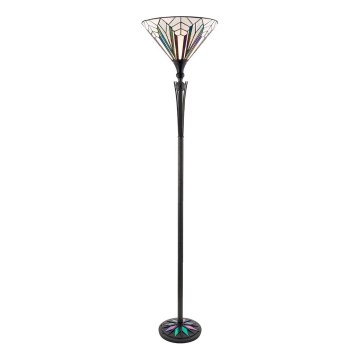 Endon 63933 - Stojací lampa Tiffany ASTORIA 1xE27/60W/230V pr. 40 cm