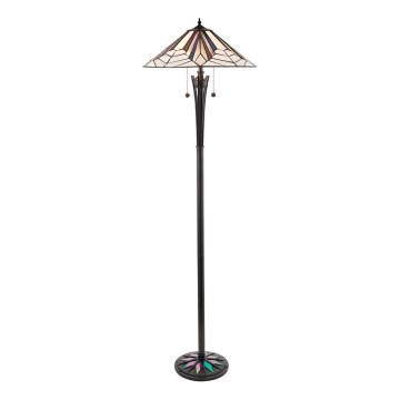 Endon 63934 - Stojací lampa ASTORIA 2xE27/60W/230V pr. 48 cm