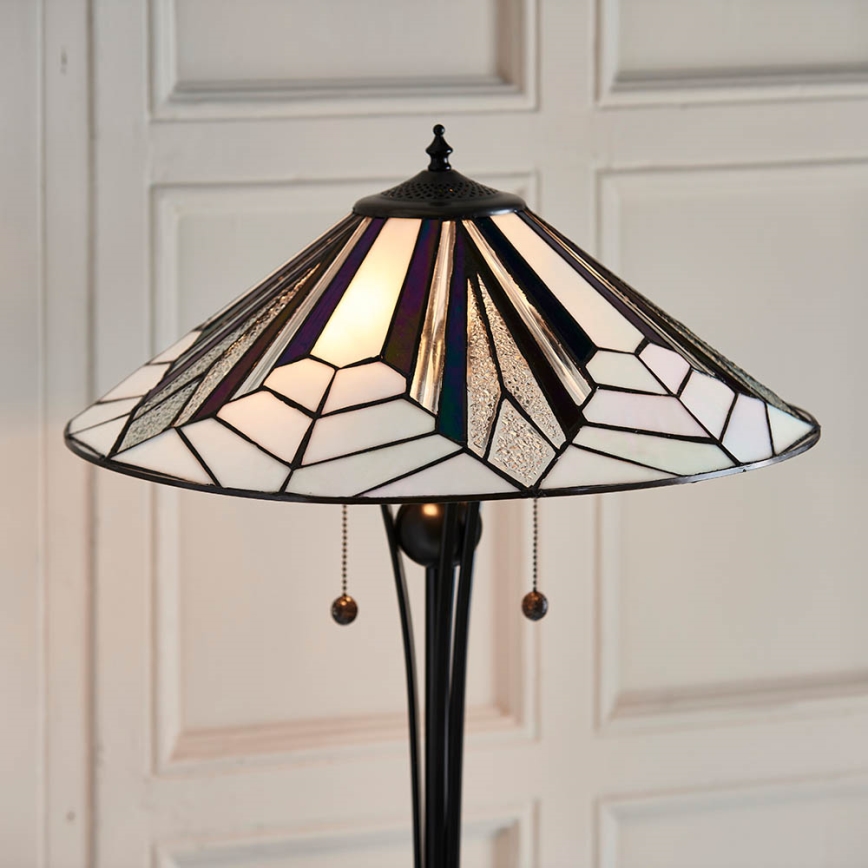 Endon 63934 - Stojací lampa ASTORIA 2xE27/60W/230V pr. 48 cm
