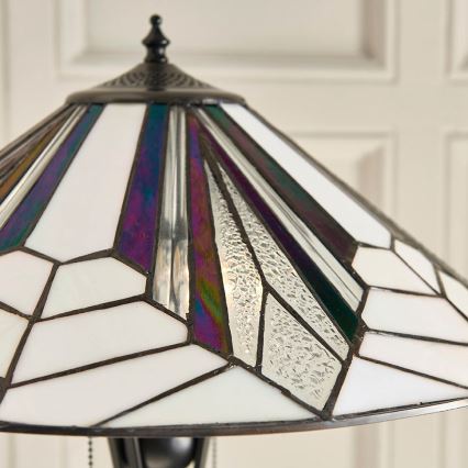 Endon 63934 - Stojací lampa ASTORIA 2xE27/60W/230V pr. 48 cm