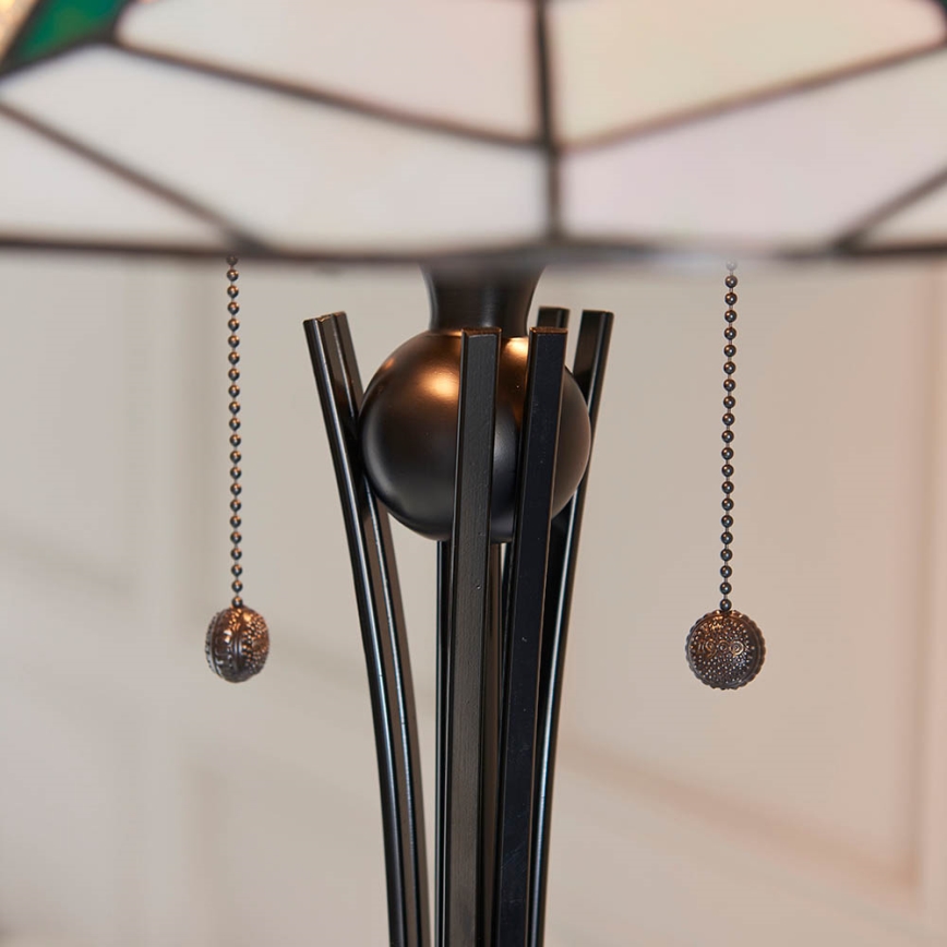Endon 63934 - Stojací lampa ASTORIA 2xE27/60W/230V pr. 48 cm