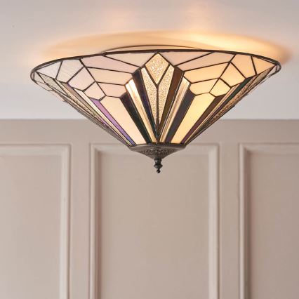 Endon 63935 - Stropní svítidlo ASTORIA 2xE27/60W/230V pr. 48 cm