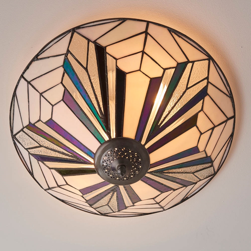 Endon 63935 - Stropní svítidlo ASTORIA 2xE27/60W/230V pr. 48 cm