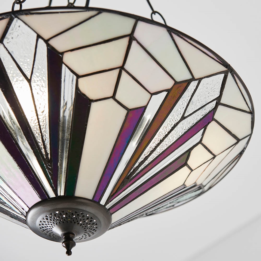 Endon 63936 - Lustr na řetězu ASTORIA 3xE27/60W/230V pr. 48 cm