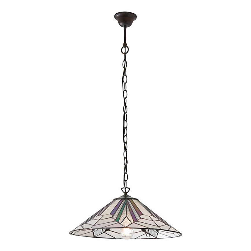 Endon 63938 - Lustr na řetězu ASTORIA 1xE27/60W/230V pr. 48 cm