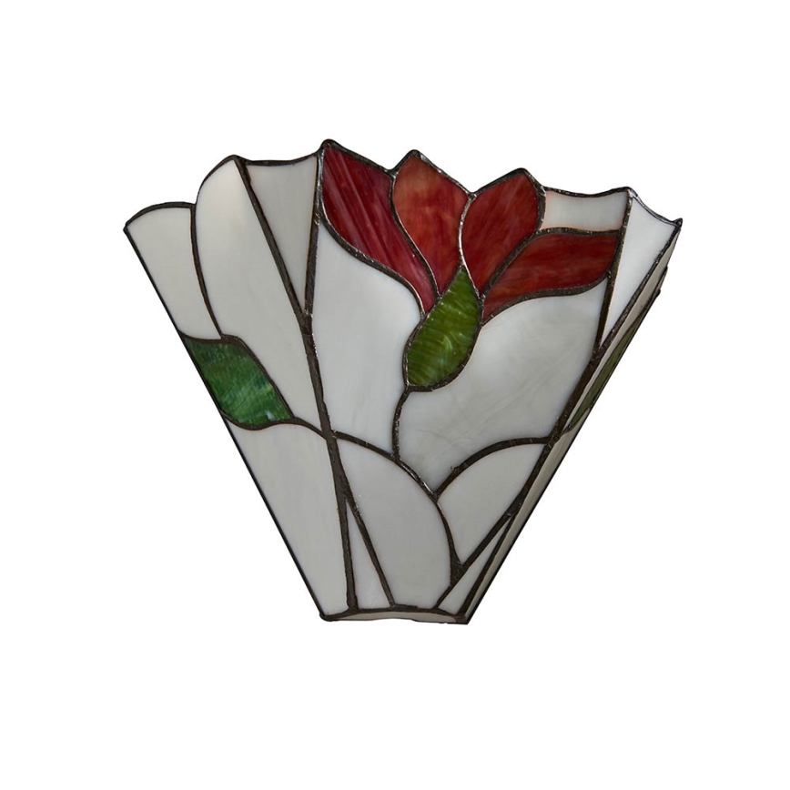 Endon 63964 - Nástěnné svítidlo Tiffany BOTANICA 1xE14/40W/230V