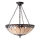 Endon 63976 - Lustr na řetězu BROOKLYN 3xE27/60W/230V pr. 50 cm