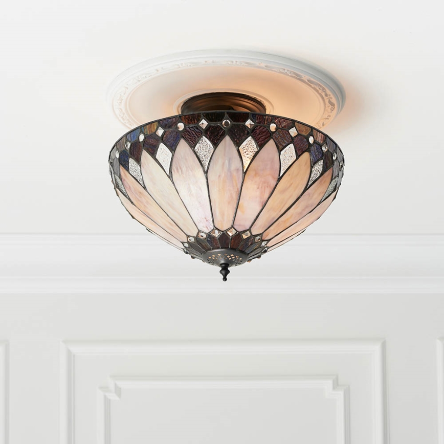 Endon 63978 - Přisazený lustr BROOKLYN 3xE27/60W/230V pr. 40 cm