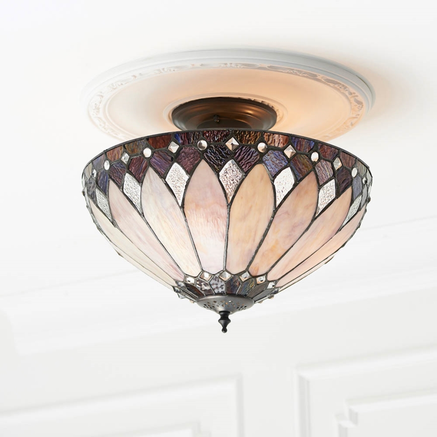 Endon 63978 - Přisazený lustr BROOKLYN 3xE27/60W/230V pr. 40 cm