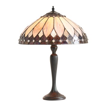 Endon 63982 - Stolní lampa BROOKLYN 1xE27/60W/230V pr. 40 cm