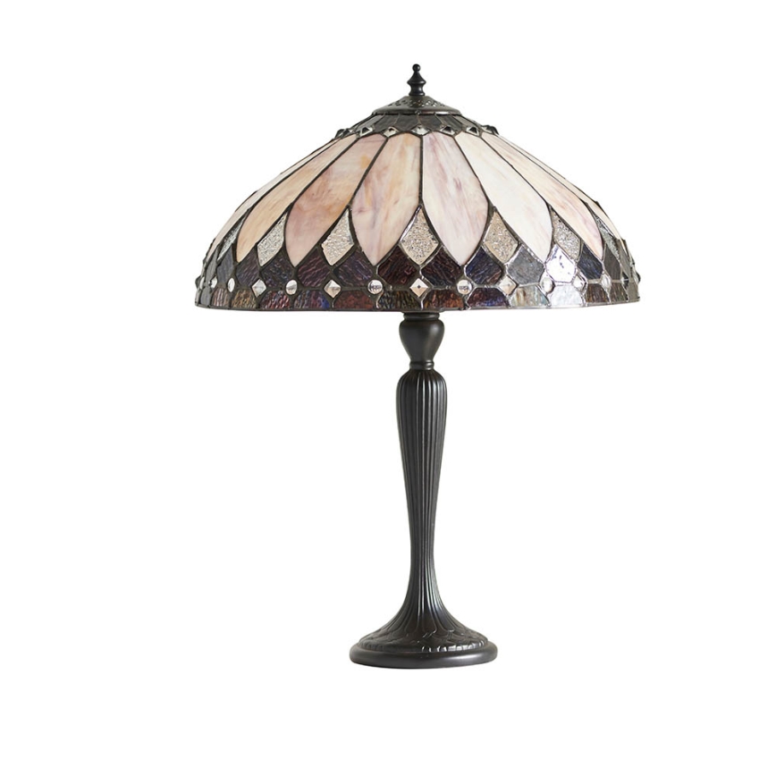 Endon 63982 - Stolní lampa BROOKLYN 1xE27/60W/230V pr. 40 cm