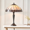 Endon 63982 - Stolní lampa Tiffany BROOKLYN 1xE27/60W/230V pr. 40 cm
