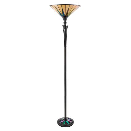 Endon 64042 - Stojací lampa DARK STAR 1xE27/60W/230V pr. 42 cm