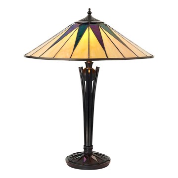Endon 64045 - Stolní lampa DARK STAR 2xE27/60W/230V pr. 49 cm