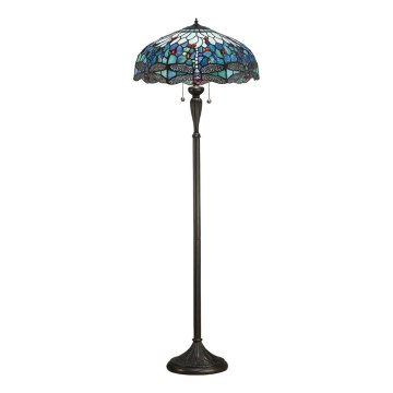 Endon 64069 - Stojací lampa DRAGONFLY 2xE27/60W/230V pr. 50 cm