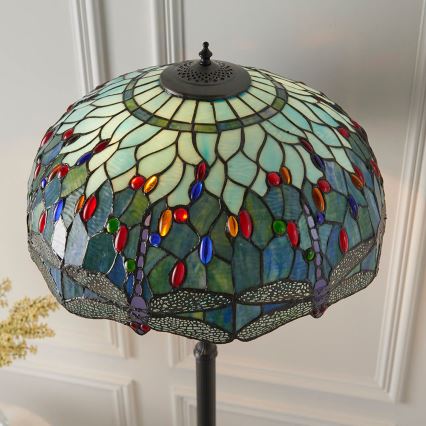 Endon 64069 - Stojací lampa DRAGONFLY 2xE27/60W/230V pr. 50 cm