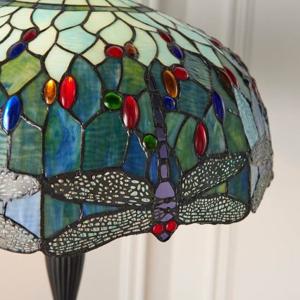 Endon 64069 - Stojací lampa DRAGONFLY 2xE27/60W/230V pr. 50 cm