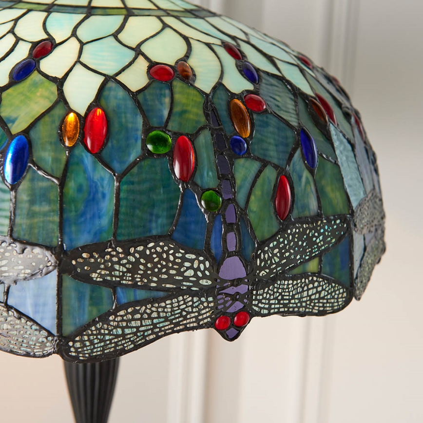 Endon 64069 - Stojací lampa DRAGONFLY 2xE27/60W/230V pr. 50 cm