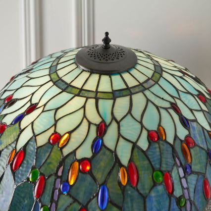 Endon 64069 - Stojací lampa DRAGONFLY 2xE27/60W/230V pr. 50 cm