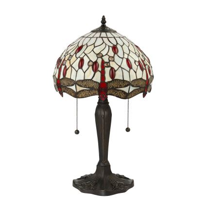Endon 64086 - Stolní lampa DRAGONFLY 2xE27/60W/230V pr. 30 cm