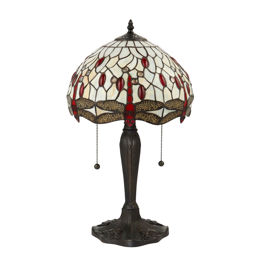 Endon 64086 - Stolní lampa DRAGONFLY 2xE27/60W/230V pr. 30 cm