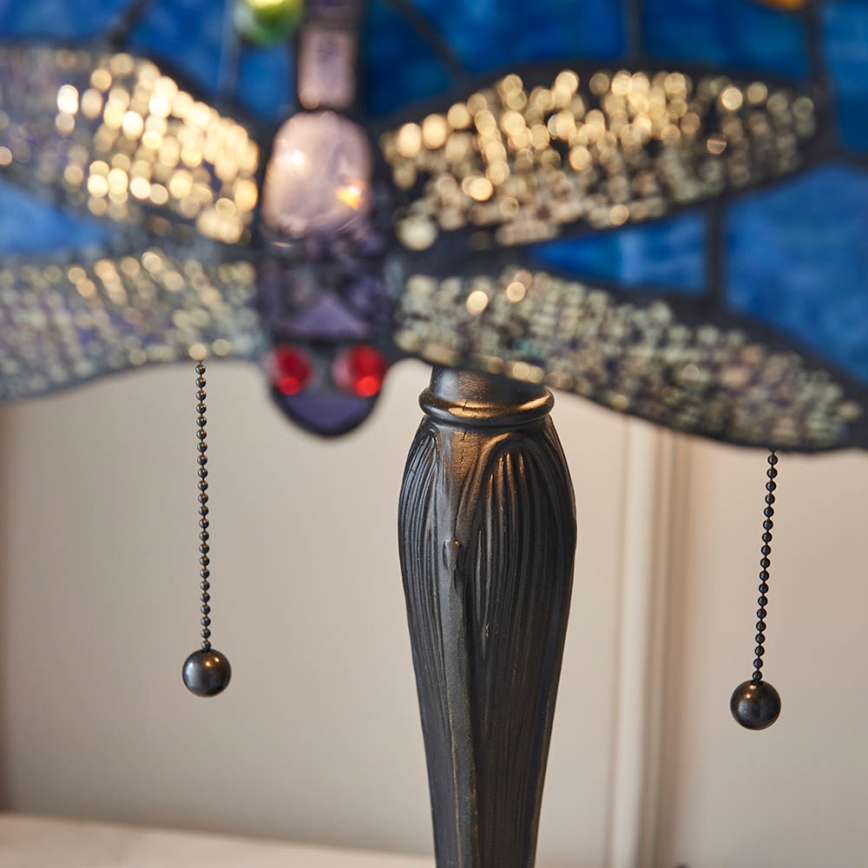 Endon 64089 - Stolní lampa DRAGONFLY 2xE27/60W/230V pr. 41 cm