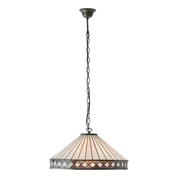 Endon 64147 - Lustr na řetězu FARGO 1xE27/60W/230V pr. 50 cm