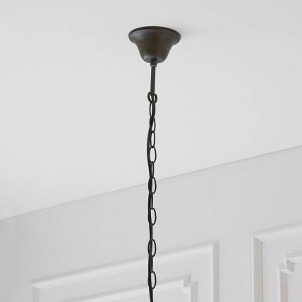 Endon 64147 - Lustr na řetězu FARGO 1xE27/60W/230V pr. 50 cm