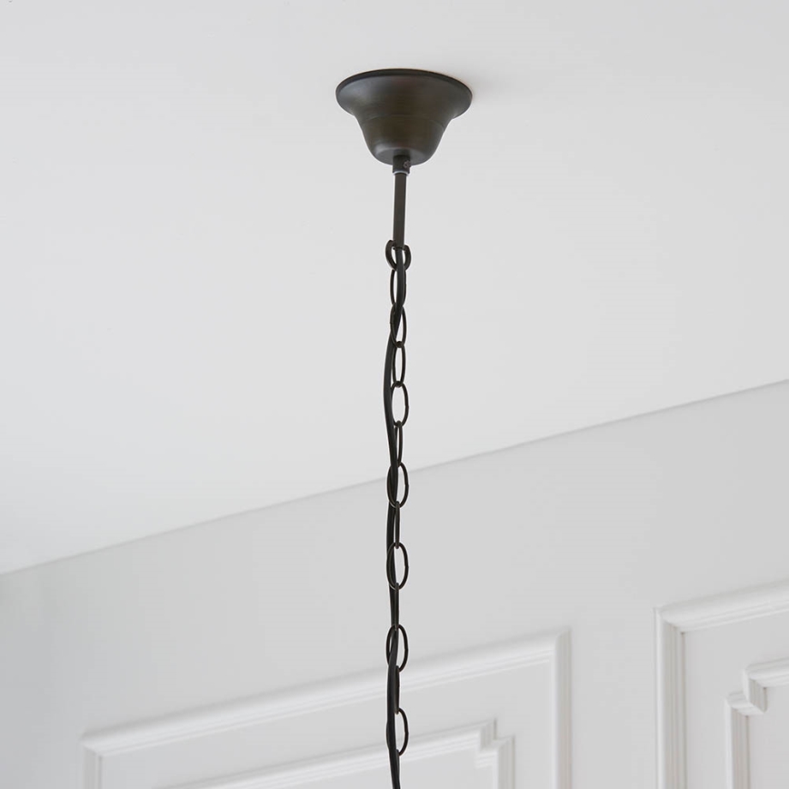 Endon 64147 - Lustr na řetězu FARGO 1xE27/60W/230V pr. 50 cm