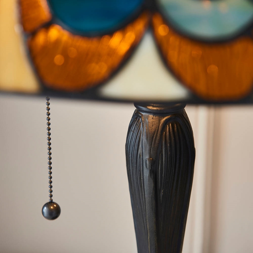 Endon 64163 - Stolní lampa Tiffany HECTOR 2xE27/60W/230V pr. 40 cm