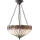 Endon 64175 - Lustr na řetězu HUTCHINSON 3xE27/60W/230V pr. 40 cm