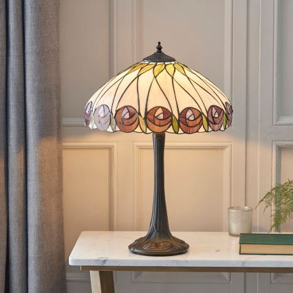 Endon 64177 - Stolní lampa HUTCHINSON 1xE27/60W/230V pr. 40 cm