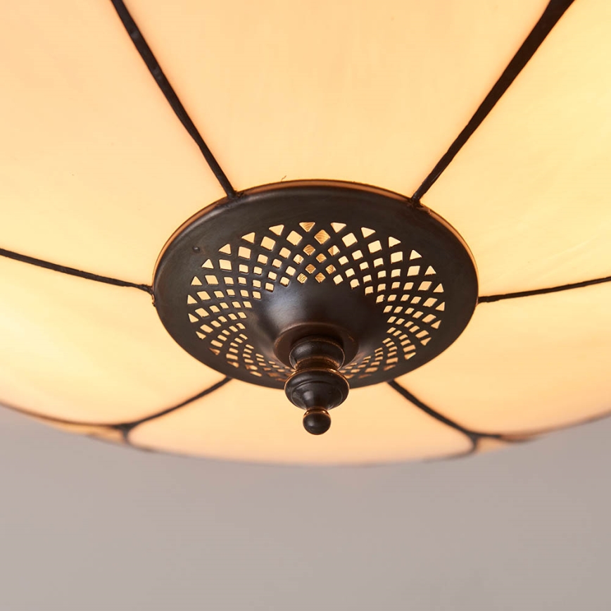 Endon 64182 - Stropní svítidlo INGRAM 2xE27/60W/230V pr. 45 cm