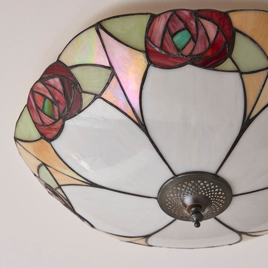 Endon 64182 - Stropní svítidlo INGRAM 2xE27/60W/230V pr. 45 cm