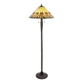Endon 64192 - Stojací lampa Tiffany JAMELIA 2xE27/60W/230V pr. 50 cm