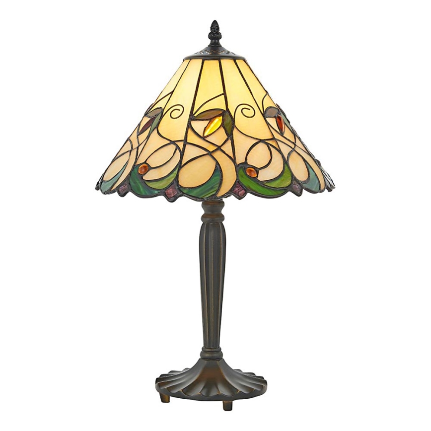 Endon 64195 - Stolní lampa JAMELIA 1xE27/60W/230V pr. 31 cm