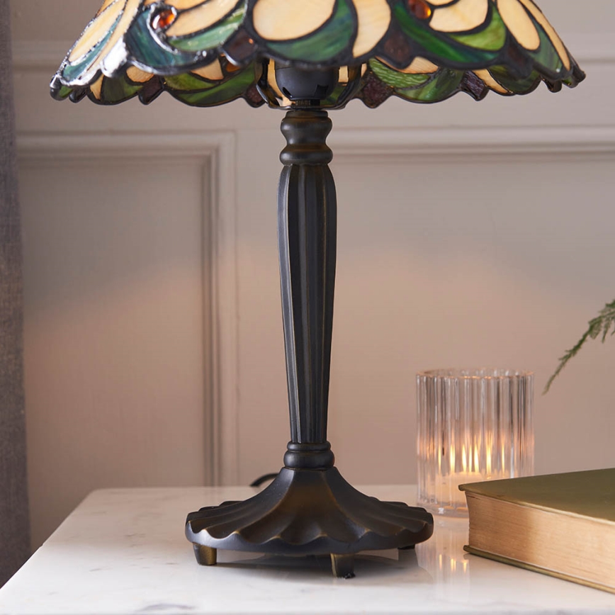 Endon 64195 - Stolní lampa JAMELIA 1xE27/60W/230V pr. 31 cm