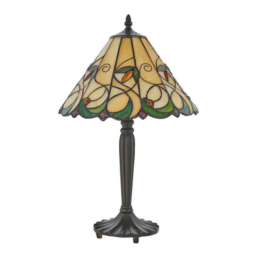 Endon 64195 - Stolní lampa JAMELIA 1xE27/60W/230V pr. 31 cm