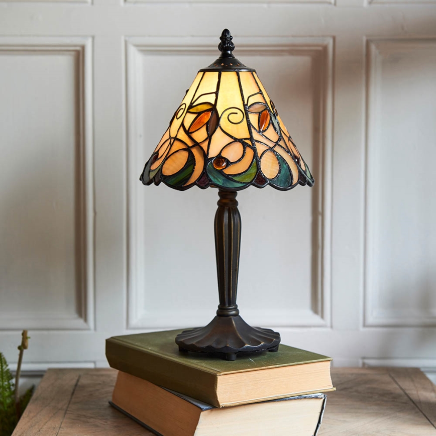 Endon 64196 - Stolní lampa JAMELIA 1xE14/40W/230V pr. 20 cm