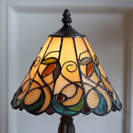 Endon 64196 - Stolní lampa JAMELIA 1xE14/40W/230V pr. 20 cm