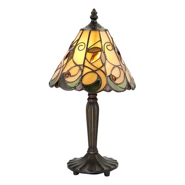 Endon 64196 - Stolní lampa Tiffany JAMELIA 1xE14/40W/230V pr. 20 cm